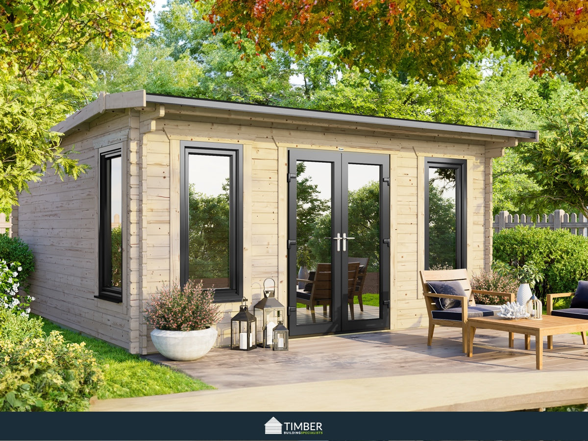 LCS UK Log Cabin | 4.8 x 4.2m